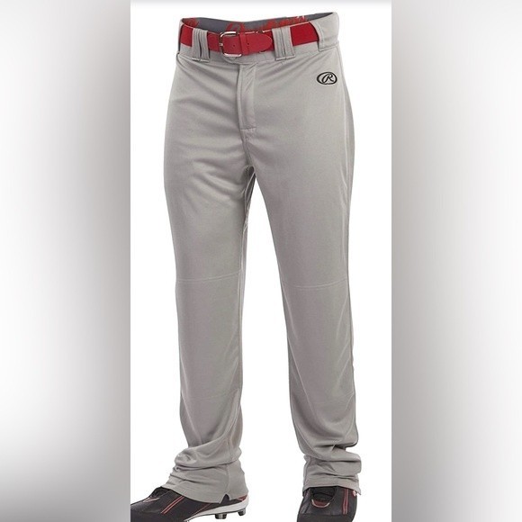 NWT- Rawlings‎ Launch Series Baseball Pants Gray Medium - Picture 1 of 6